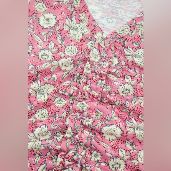 Floral Pink Short Sleeve Tee - Picture 10 of 16